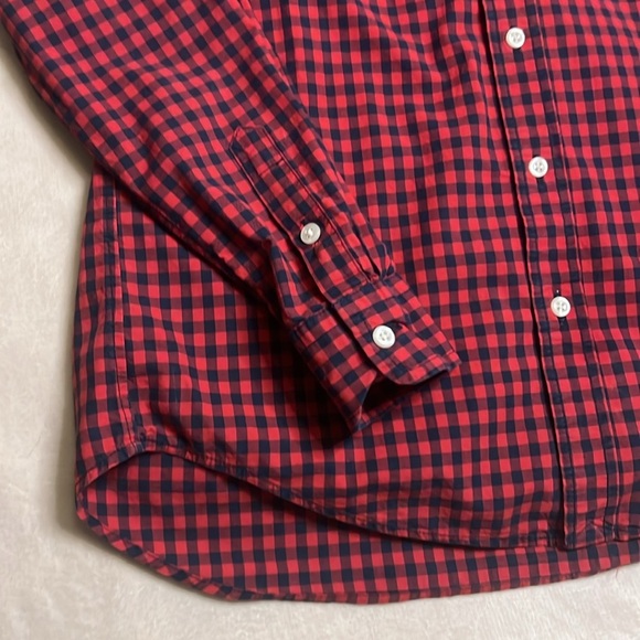 Polo by Ralph Lauren Red Checkered Boy’s Shirt sz L (14-16) - Picture 4 of 7